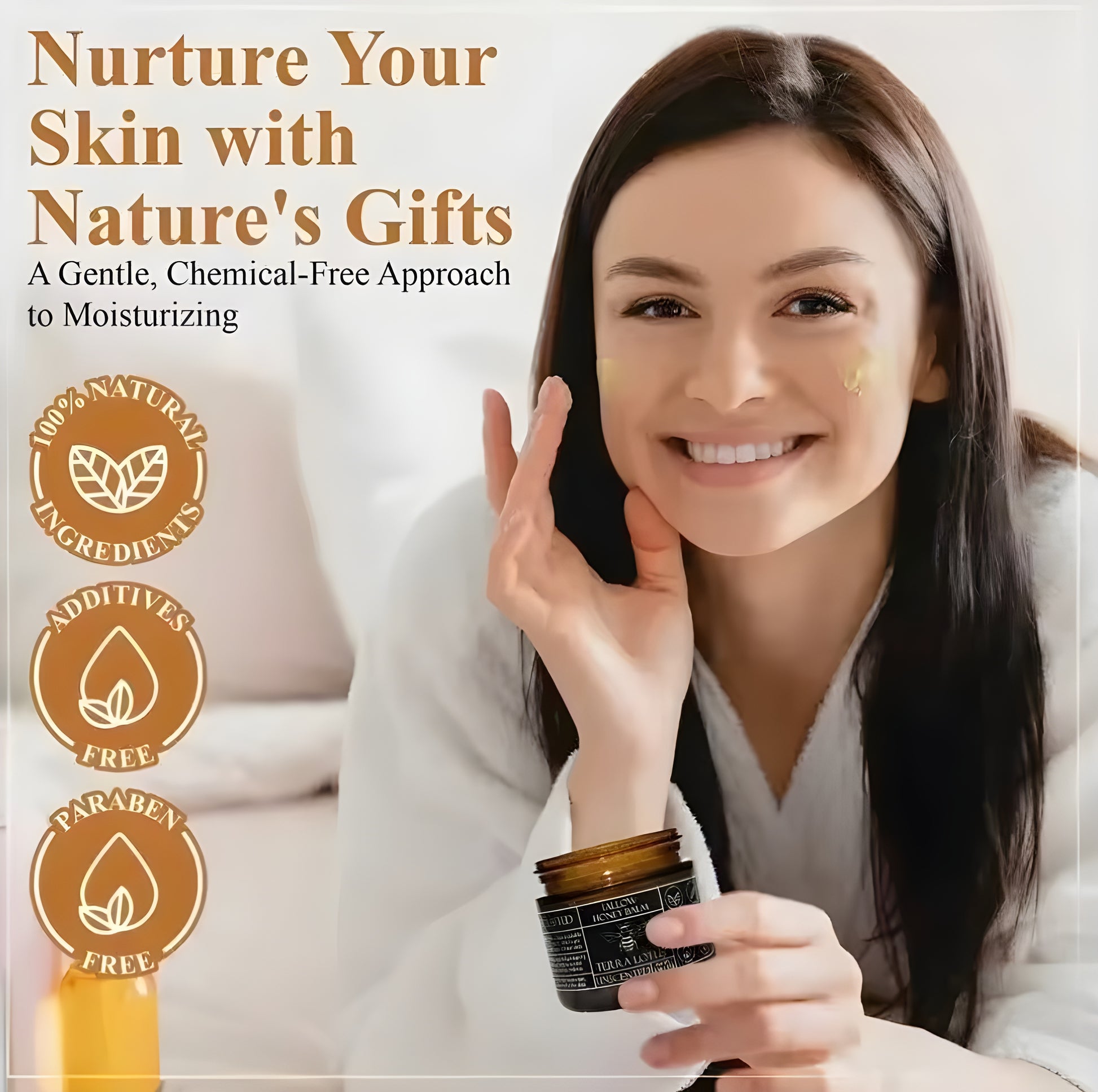 Natürliches Tallow Balsam mit Honig